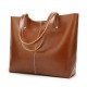 Women Simple Retro Pu Leather Tote Bag Handbag Women Simple Retro Pu Leather Tote Bag Handbag