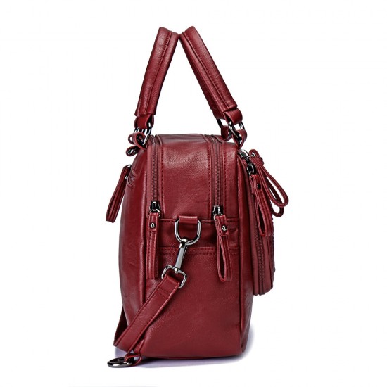 Brenice Women Multifunction Soft Handbag Vintage Bohemian Shoulder Crossbody Bag Backpack Brenice Women Multifunction Soft Handbag Vintage Bohemian Shoulder Crossbody Bag Backpack