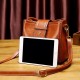 Women Leisure Solid Shoulder Bag Oil Wax Faux Leather Crossbody Bag Women Leisure Solid Shoulder Bag Oil Wax Faux Leather Crossbody Bag