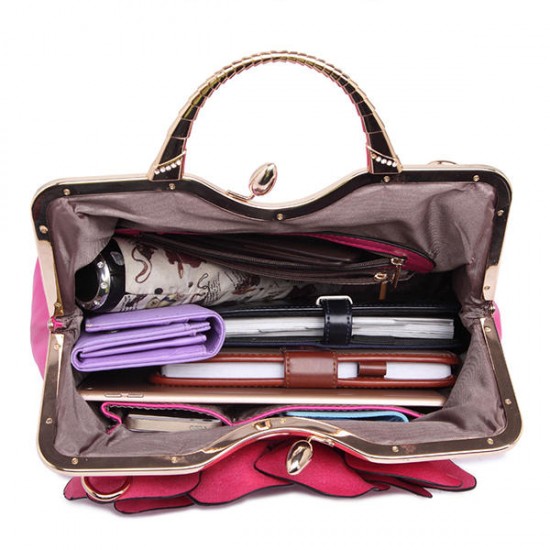 Brenice Women Elegant Handbag Floral Fashion Cosmetic Bag Brenice Women Elegant Handbag Floral Fashion Cosmetic Bag