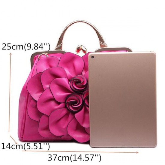 Brenice Women Elegant Handbag Floral Fashion Cosmetic Bag Brenice Women Elegant Handbag Floral Fashion Cosmetic Bag