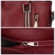Women Faux Leather Large Capacity Tote Bag Solid Handbag Leisure Crossbody Bag Women Faux Leather Large Capacity Tote Bag Solid Handbag Leisure Crossbody Bag
