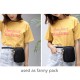 Women Waterproof Phone Bag Nylon Waist Bag Crossbody Bag Women Waterproof Phone Bag Nylon Waist Bag Crossbody Bag