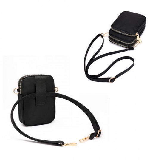 Women Waterproof Phone Bag Nylon Waist Bag Crossbody Bag Women Waterproof Phone Bag Nylon Waist Bag Crossbody Bag