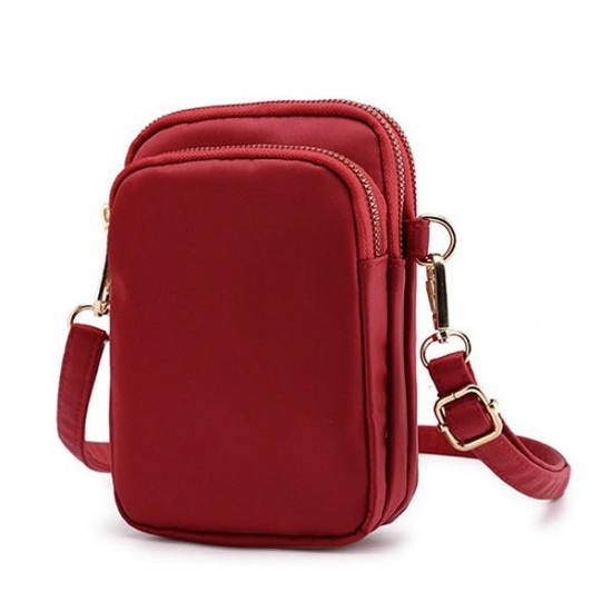 Women Waterproof Phone Bag Nylon Waist Bag Crossbody Bag Women Waterproof Phone Bag Nylon Waist Bag Crossbody Bag