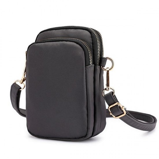 Women Waterproof Phone Bag Nylon Waist Bag Crossbody Bag Women Waterproof Phone Bag Nylon Waist Bag Crossbody Bag