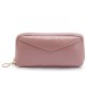 Women Genuine Leather Clutch Bag Zipper Long Wallet Two Fold Purse Women Genuine Leather Clutch Bag Zipper Long Wallet Two Fold Purse