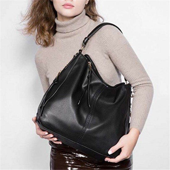 Women Large Capacity Handbag PU Leather Tote Bag Hnadbag Women Large Capacity Handbag PU Leather Tote Bag Hnadbag
