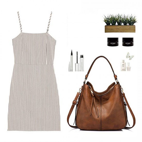 Women Large Capacity Handbag PU Leather Tote Bag Hnadbag Women Large Capacity Handbag PU Leather Tote Bag Hnadbag