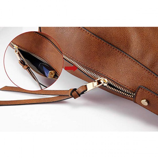 Women Large Capacity Handbag PU Leather Tote Bag Hnadbag Women Large Capacity Handbag PU Leather Tote Bag Hnadbag