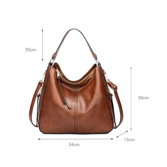 Women Large Capacity Handbag PU Leather Tote Bag Hnadbag Women Large Capacity Handbag PU Leather Tote Bag Hnadbag