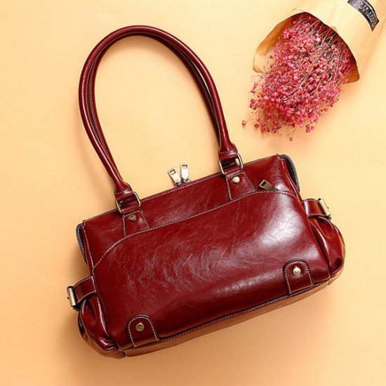 Women Genuine Leather Cowhide Vintage Designer Handbag Shoulder Bag Women Genuine Leather Cowhide Vintage Designer Handbag Shoulder Bag