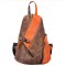 Women Retro Genuine Leather Vintage Craft Backpack