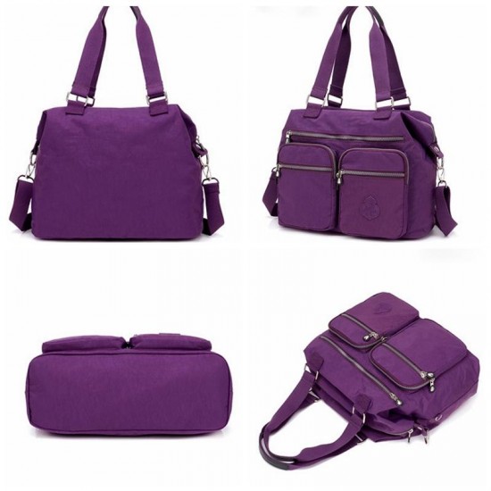 Nylon Large Capacity Lightweight Multi-pocket Crossbody Bag Nylon Large Capacity Lightweight Multi-pocket Crossbody Bag