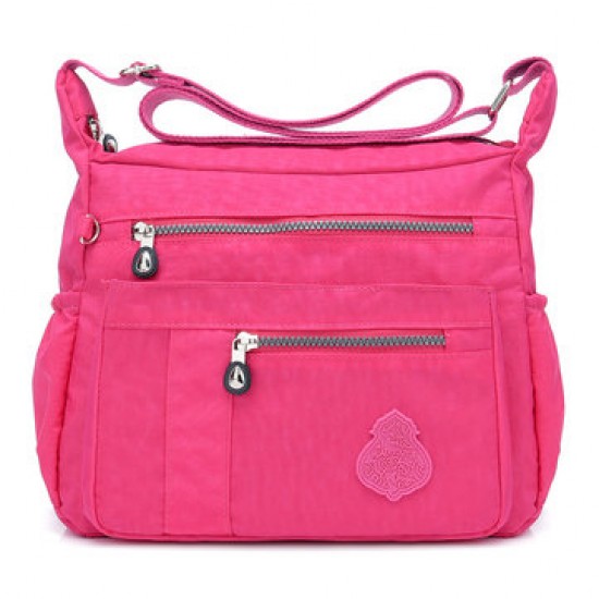 Women Leisure Nylon Solid Crossbody Bag Waterproof Bag Women Leisure Nylon Solid Crossbody Bag Waterproof Bag