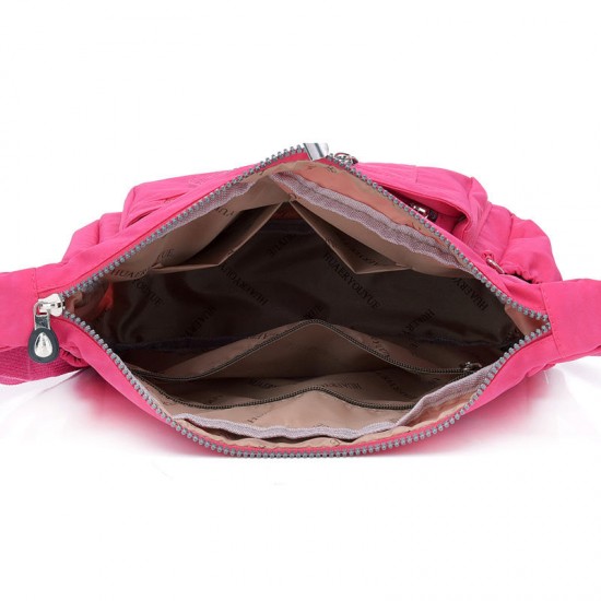 Women Leisure Nylon Solid Crossbody Bag Waterproof Bag Women Leisure Nylon Solid Crossbody Bag Waterproof Bag