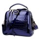 Women Patent Leather Seashell Bag Portable Diagonal Bag Women Patent Leather Seashell Bag Portable Diagonal Bag