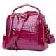 Women Patent Leather Seashell Bag Portable Diagonal Bag Women Patent Leather Seashell Bag Portable Diagonal Bag