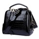 Women Patent Leather Seashell Bag Portable Diagonal Bag Women Patent Leather Seashell Bag Portable Diagonal Bag