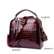 Women Patent Leather Seashell Bag Portable Diagonal Bag Women Patent Leather Seashell Bag Portable Diagonal Bag