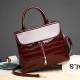 Women Fashion Portable Patent Leather Handbag Women Fashion Portable Patent Leather Handbag