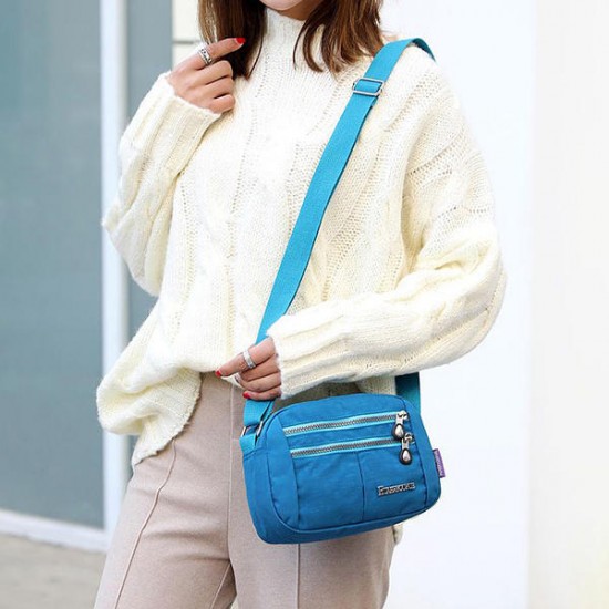 Women Multi-pocket Crossbody Bag Waterproof Nylon Bag Women Multi-pocket Crossbody Bag Waterproof Nylon Bag