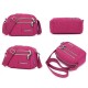 Women Multi-pocket Crossbody Bag Waterproof Nylon Bag Women Multi-pocket Crossbody Bag Waterproof Nylon Bag