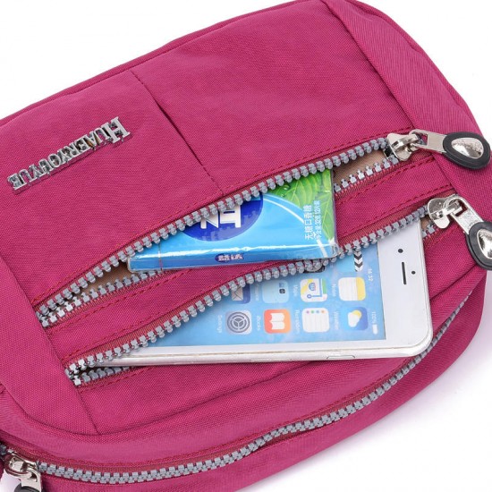 Women Multi-pocket Crossbody Bag Waterproof Nylon Bag Women Multi-pocket Crossbody Bag Waterproof Nylon Bag