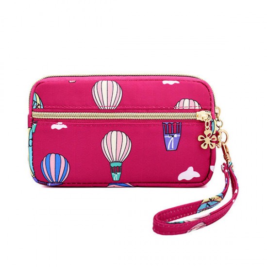 Women Nylon Galaxy Pattern Clutch Bag Coin Purse Phone Wallet Women Nylon Galaxy Pattern Clutch Bag Coin Purse Phone Wallet