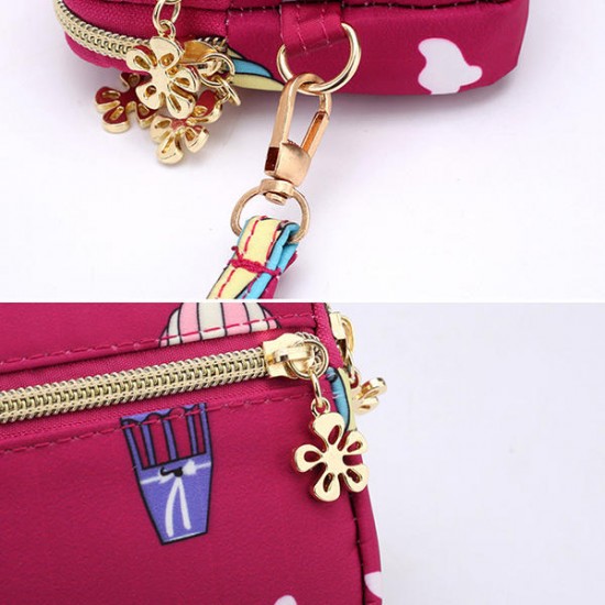 Women Nylon Galaxy Pattern Clutch Bag Coin Purse Phone Wallet Women Nylon Galaxy Pattern Clutch Bag Coin Purse Phone Wallet