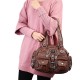 Angel Kiss Women Soft Leather Multi-Pocket Motorcycle Bag Shoulder Bag Crossbody Bag Handbag Angel Kiss Women Soft Leather Multi-Pocket Motorcycle Bag Shoulder Bag Crossbody Bag Handbag