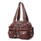 Angel Kiss Women Soft Leather Multi-Pocket Motorcycle Bag Shoulder Bag Crossbody Bag Handbag Angel Kiss Women Soft Leather Multi-Pocket Motorcycle Bag Shoulder Bag Crossbody Bag Handbag