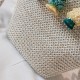 Straw Tassel Leisure Zipper Bucket Bag Shoulder Bag Straw Tassel Leisure Zipper Bucket Bag Shoulder Bag