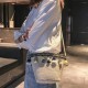 Straw Tassel Leisure Zipper Bucket Bag Shoulder Bag Straw Tassel Leisure Zipper Bucket Bag Shoulder Bag