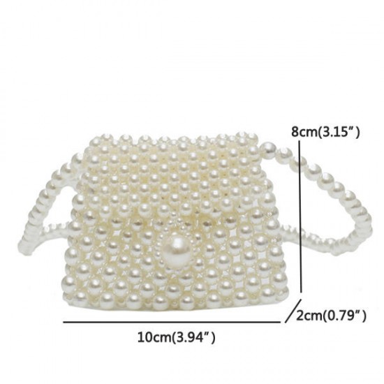 Pearl Handmade Evening Bag Crossbody Bag For Women Pearl Handmade Evening Bag Crossbody Bag For Women