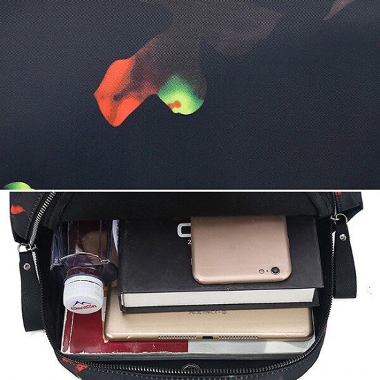 Women Anti-theft Backpack Purse Travel Print Oxford Backpack Women Anti-theft Backpack Purse Travel Print Oxford Backpack