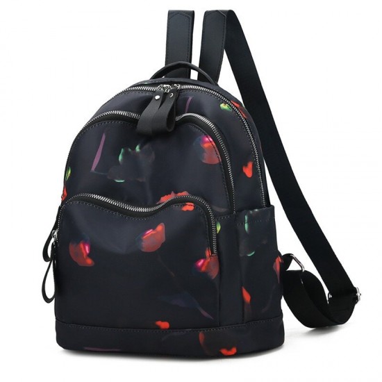 Women Anti-theft Backpack Purse Travel Print Oxford Backpack Women Anti-theft Backpack Purse Travel Print Oxford Backpack