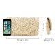 JOSEKO Women Summer Lovely Retro Straw Knitted Wallet Key Money Beach Long Bag Clutch JOSEKO Women Summer Lovely Retro Straw Knitted Wallet Key Money Beach Long Bag Clutch