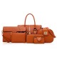 6 PCS Women PU Leather Handbag Vintage Leisure Crossbody Bag Solid Shoulder Bag 6 PCS Women PU Leather Handbag Vintage Leisure Crossbody Bag Solid Shoulder Bag