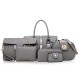 6 PCS Women PU Leather Handbag Vintage Leisure Crossbody Bag Solid Shoulder Bag 6 PCS Women PU Leather Handbag Vintage Leisure Crossbody Bag Solid Shoulder Bag