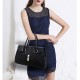 6 PCS Women PU Leather Handbag Vintage Leisure Crossbody Bag Solid Shoulder Bag 6 PCS Women PU Leather Handbag Vintage Leisure Crossbody Bag Solid Shoulder Bag