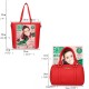 6PCS Women Plain Faux Leather Handbag Shoulder Bag Clutch Bag Card Holder 6PCS Women Plain Faux Leather Handbag Shoulder Bag Clutch Bag Card Holder