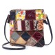 Women Patchwork Vintage Genuine Leather Crossbody Bag Casual Shoulder Bag Women Patchwork Vintage Genuine Leather Crossbody Bag Casual Shoulder Bag