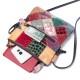 Women Patchwork Vintage Genuine Leather Crossbody Bag Casual Shoulder Bag Women Patchwork Vintage Genuine Leather Crossbody Bag Casual Shoulder Bag