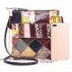 Women Patchwork Vintage Genuine Leather Crossbody Bag Casual Shoulder Bag Women Patchwork Vintage Genuine Leather Crossbody Bag Casual Shoulder Bag