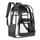 Women Transparent Clear Jelly Patchwork PVC Beach Bag Backpack Handbag Women Transparent Clear Jelly Patchwork PVC Beach Bag Backpack Handbag