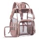 Women Transparent Clear Jelly Patchwork PVC Beach Bag Backpack Handbag Women Transparent Clear Jelly Patchwork PVC Beach Bag Backpack Handbag