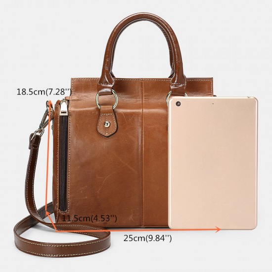 Women Genuine Leather Multifunction Crossbody Bag Handbag Women Genuine Leather Multifunction Crossbody Bag Handbag