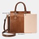 Women Genuine Leather Multifunction Crossbody Bag Handbag Women Genuine Leather Multifunction Crossbody Bag Handbag