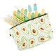 Women Cute Avocado Printed Clutch Bag Mini Storage Bag Women Cute Avocado Printed Clutch Bag Mini Storage Bag